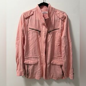 For The Republic Pink Utility Jacket